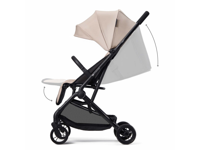 Прогулянкова коляска Kinderkraft Indy 3 Misty Beige (KSINDY03BEG0000), Фото 10