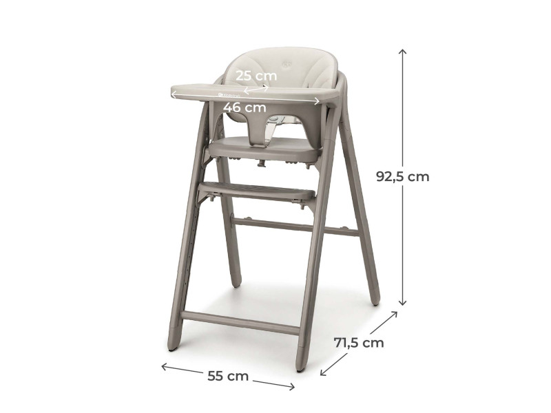 Стільчик для годування Kinderkraft Tino Beige (KHTINO00BEG0000), Фото 9