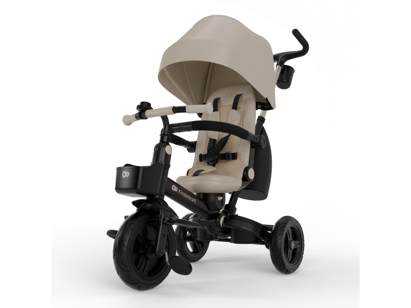 Триколісний велосипед Kinderkraft Aveo 2 Plus Beige (KRAVEO02BEG0000), Фото 20