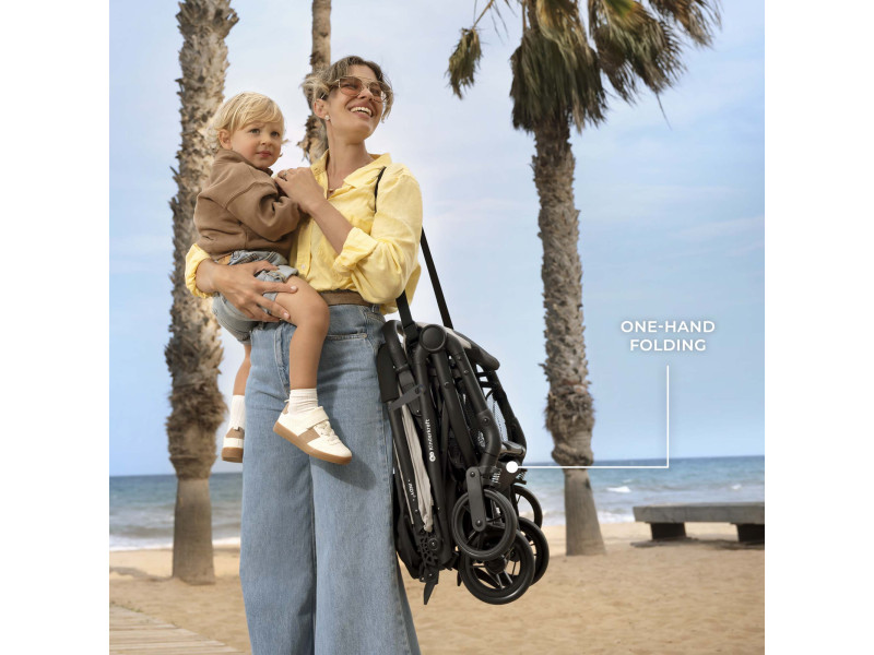 Прогулянкова коляска Kinderkraft Indy 3 Coal Black (KSINDY03BLK0000), Фото 6