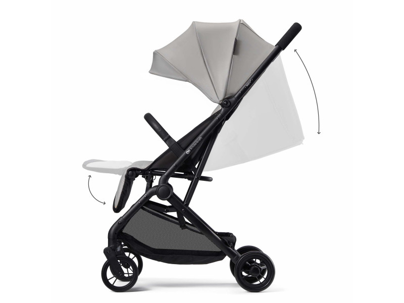 Прогулянкова коляска Kinderkraft Indy 3 Urban Grey (KSINDY03GRY0000), Фото 11