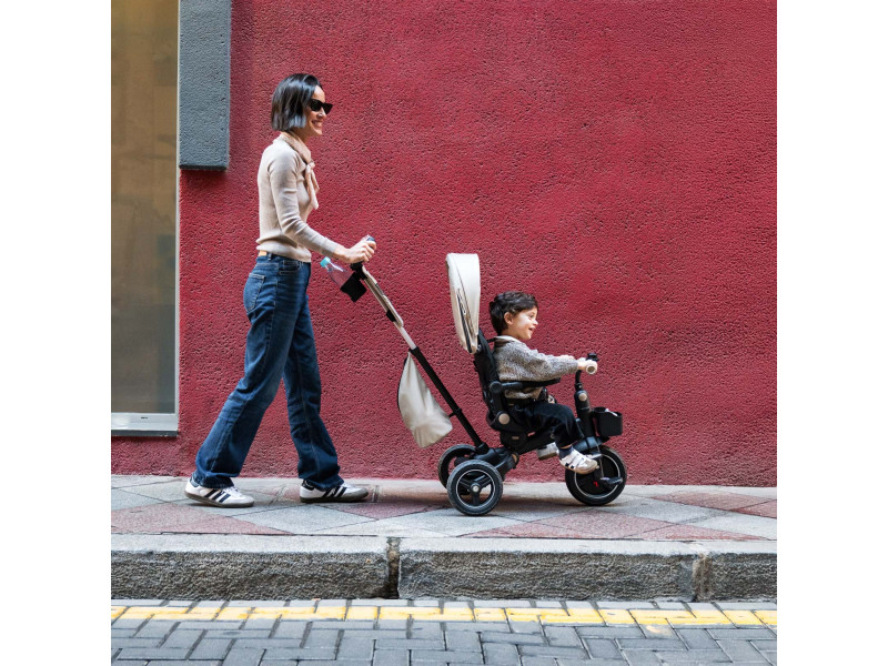 Триколісний велосипед Kinderkraft Spinstep 2 Plus Beige (KRSPST02BEGPL00), Фото 15