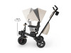 Триколісний велосипед Kinderkraft Spinstep 2 Plus Beige (KRSPST02BEGPL00), Фото 42
