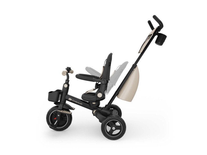 Триколісний велосипед Kinderkraft Spinstep 2 Plus Beige (KRSPST02BEGPL00), Фото 6