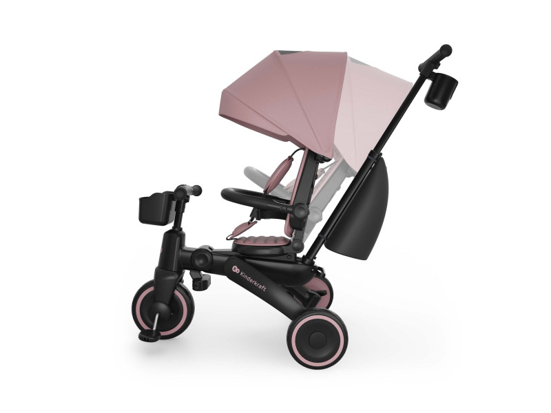 Трехколесный велосипед Kinderkraft Jazz 3 Pink (KRJAZZ03PNK0000), Фото 16