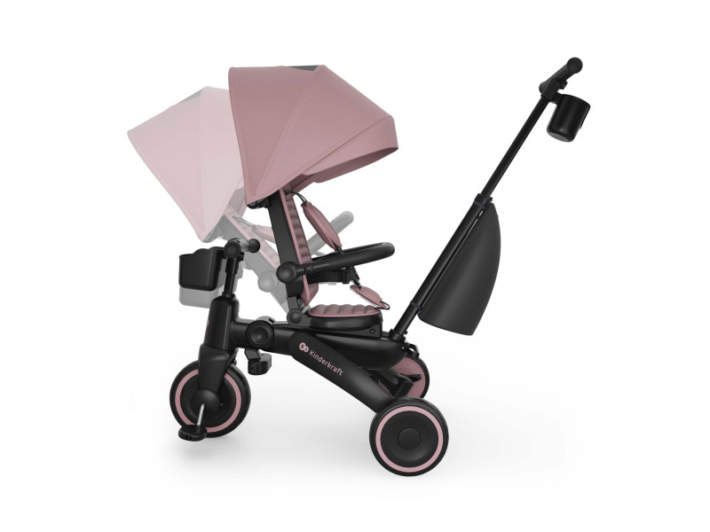 Трехколесный велосипед Kinderkraft Jazz 3 Pink (KRJAZZ03PNK0000), Фото 3