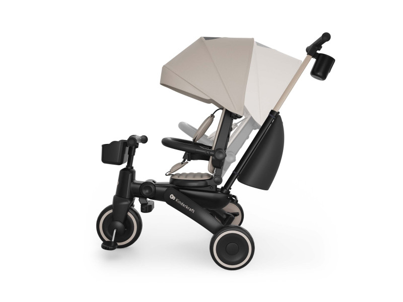 Триколісний велосипед Kinderkraft Jazz 3 Beige (KRJAZZ03BEG0000), Фото 15