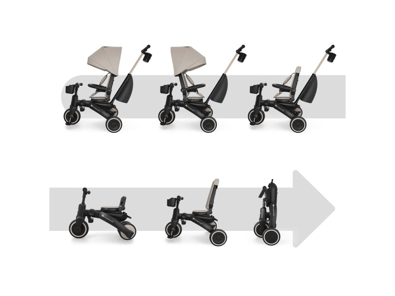 Триколісний велосипед Kinderkraft Jazz 3 Beige (KRJAZZ03BEG0000), Фото 17