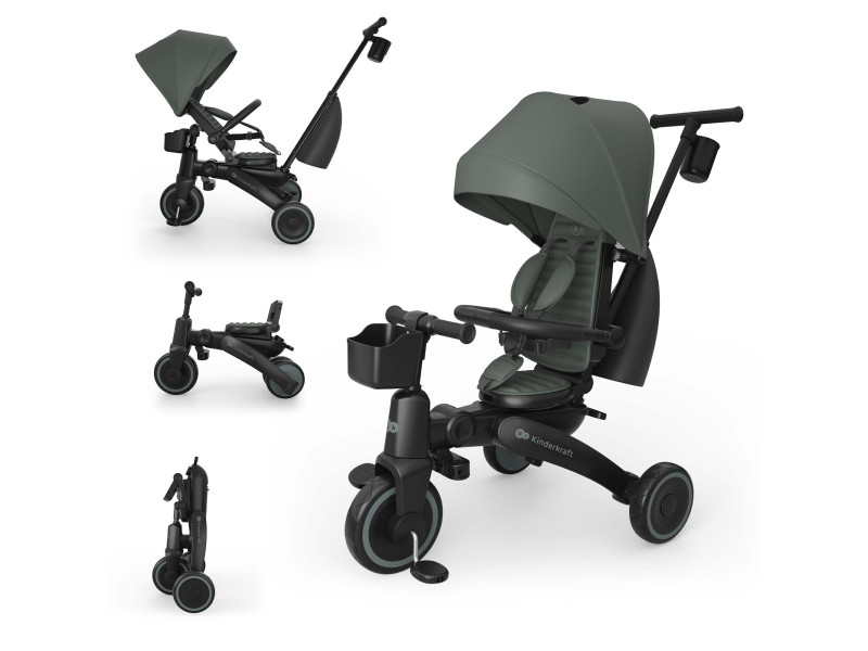 Триколісний велосипед Kinderkraft Jazz 3 Green (KRJAZZ03GRE0000), Фото 1