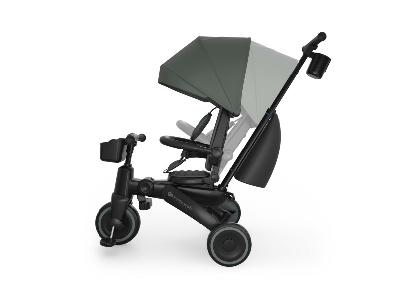 Триколісний велосипед Kinderkraft Jazz 3 Green (KRJAZZ03GRE0000), Фото 14