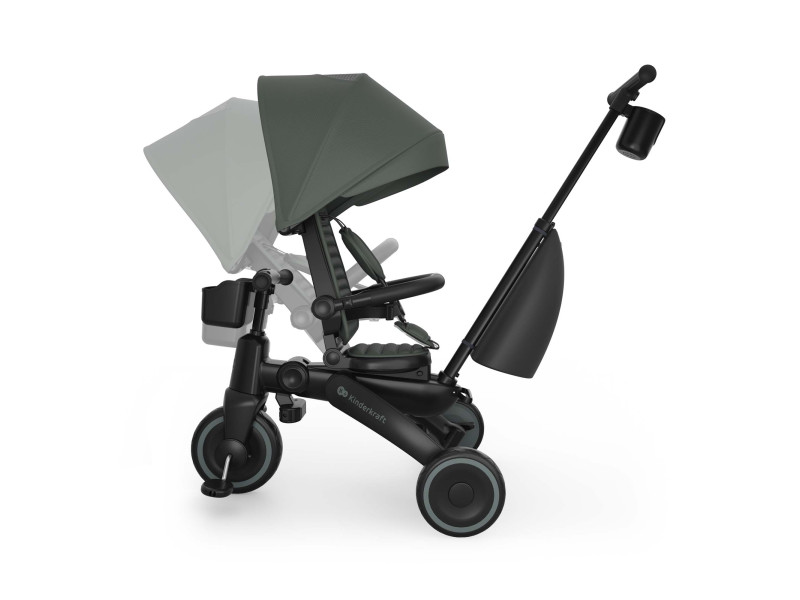 Триколісний велосипед Kinderkraft Jazz 3 Green (KRJAZZ03GRE0000), Фото 3