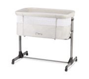 Ліжечко дитяче прямокутне MoMi REVO Light Gray