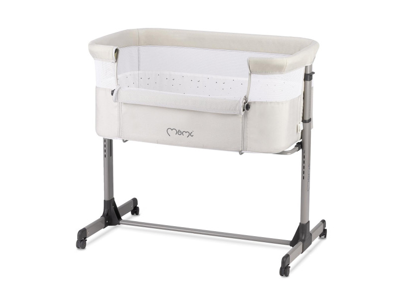 Ліжечко дитяче прямокутне MoMi REVO Light Gray, Фото 4