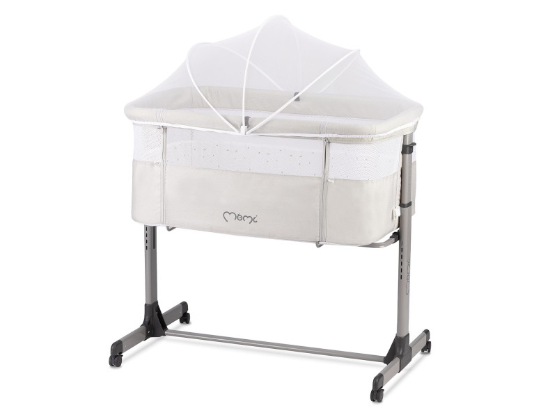 Ліжечко дитяче прямокутне MoMi REVO Light Gray, Фото 5