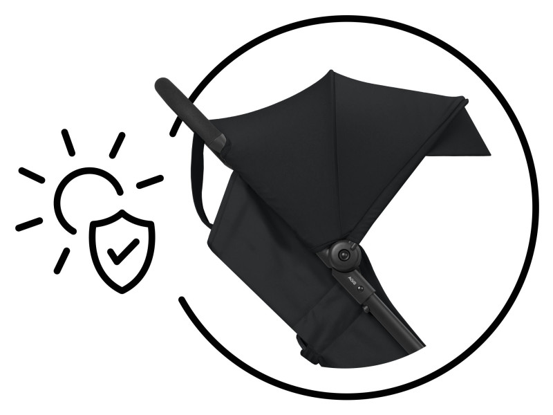 Коляска Agis BLK Magic Black, Фото 15