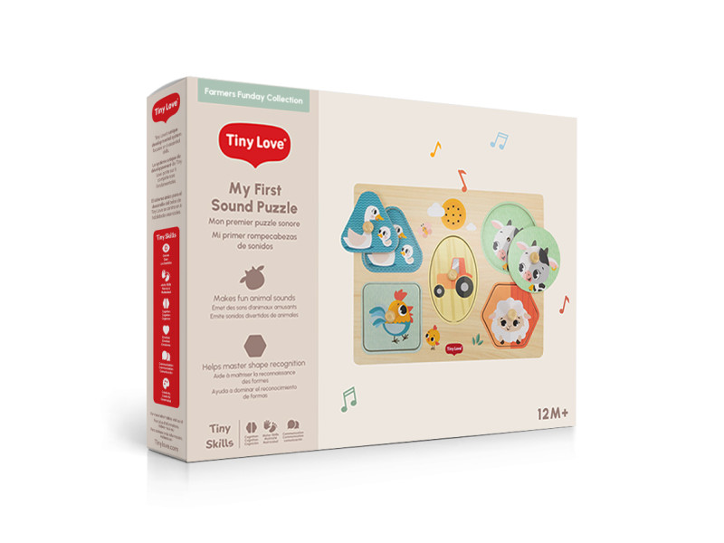 Музичний дерев`яний пазл, колекція 