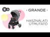 Прогулянкова коляска Kinderkraft Grande Plus Grey (KSGRAN00GRY0000), Фото 15