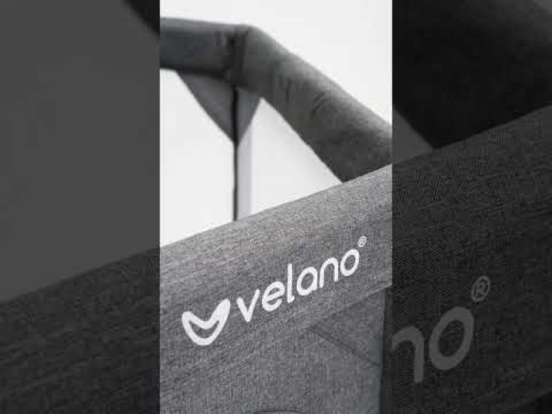 Манеж дитячий шестикутний VELANO Star, grey, Фото 3