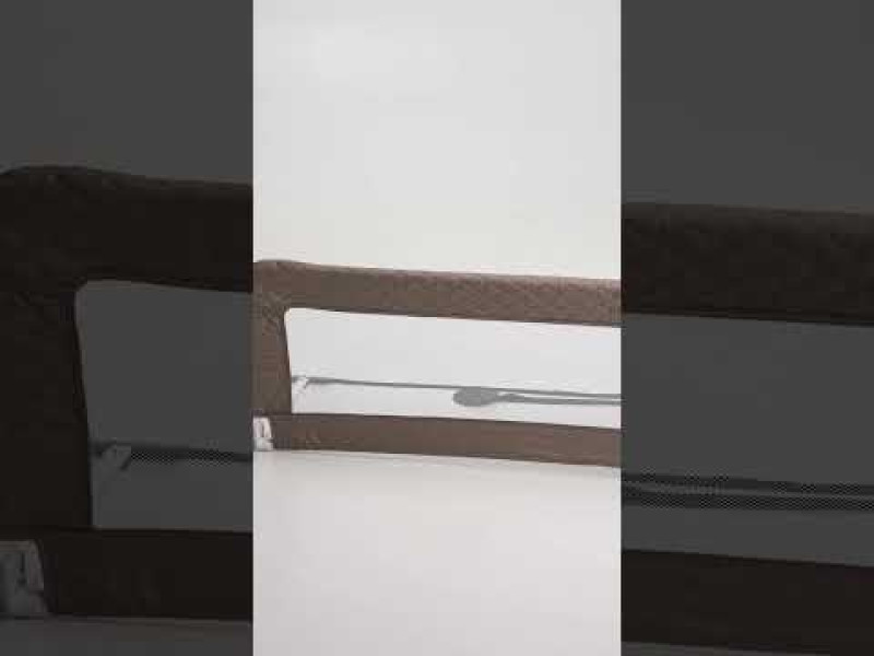 Захисний бортик для ліжка VELANO Wolli, grey, Фото 3