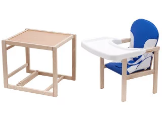 Стільчик-трансформер Babyroom Поні-230 eko синій / білий