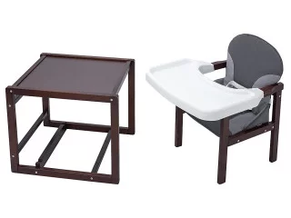 Стільчик-трансформер Babyroom Поні-220 тонований графіт / сірий