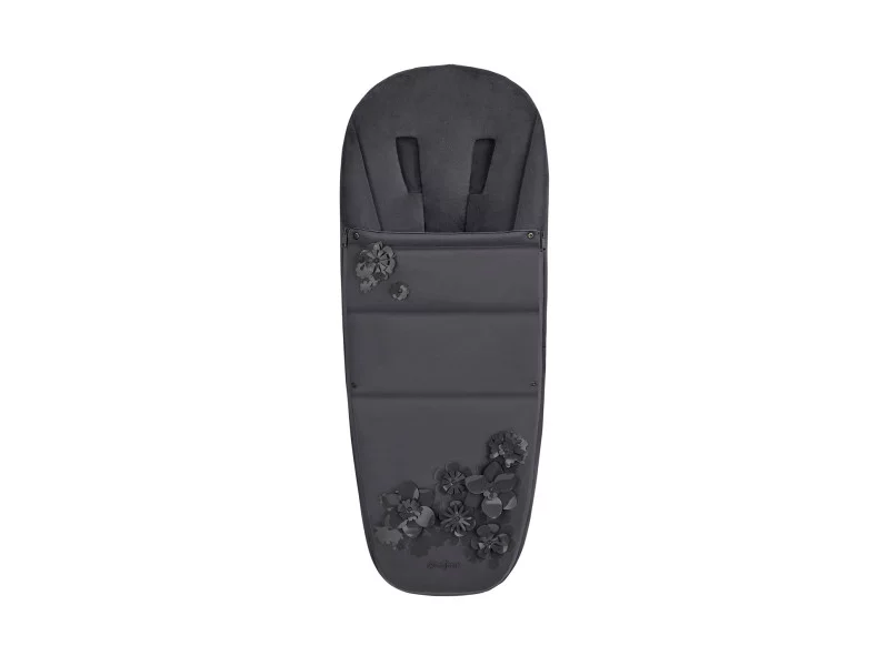 Чехол для ног Cybex Platinum Simply Flowers Grey, Фото 1