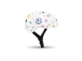 Велосипедный шлем Lionelo Helmet White