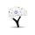 Велосипедный шлем Lionelo Helmet White