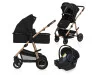 Универсальная коляска 3 в 1 Lionelo AMBER BLACK ONYX, Фото 7