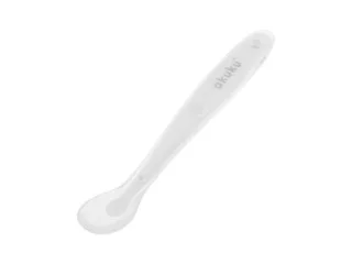 Силиконовая ложка, белый Akuku A0417