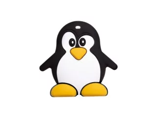 Силиконовый прорезыватель Пингвин Akuku A0466