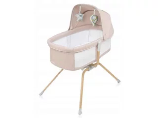 Ліжечко-колискова Lionelo MALIN EVO BEIGE NATURAL
