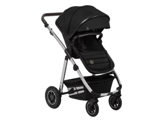 Універсальна коляска 2 в 1 Lionelo AMBER BLACK SILVER