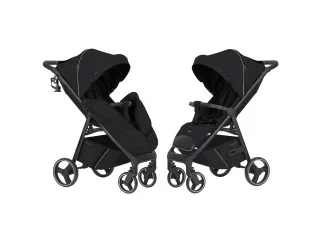 Прогулочная  коляска CARRELLO Bravo CRL-8512 BF Pure Black /1/