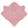 Рушник Lionelo MUSLIN HOODED TOWEL PINK BABY
