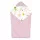Покривало Lionelo TRAVEL SWADDLE BLANKET PINK FLOWER